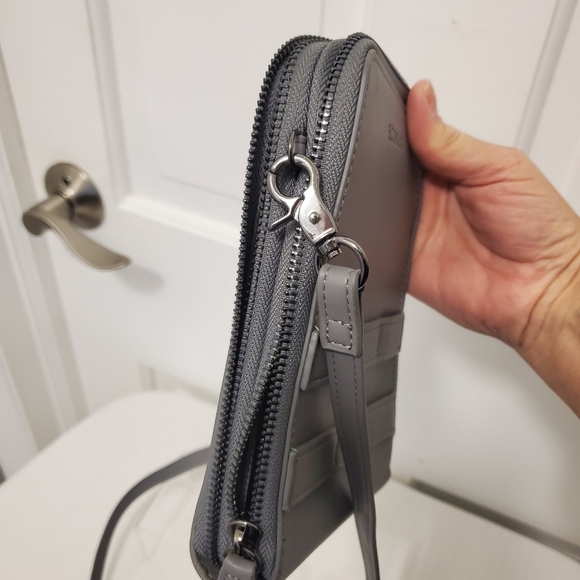 ECOSUSI Grey Cellphone/Wallet Shoulder/Crossbody Bag - Picture 11 of 16